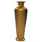 Decorative Modern Gold Metal Hammered Floor Vase - Elegant 23-Inch-Tall Trumpet Shape for Entryway, Living Room, or Dining Room Perfect for Home Decor, Interior Design, Flower Arrangement Display
